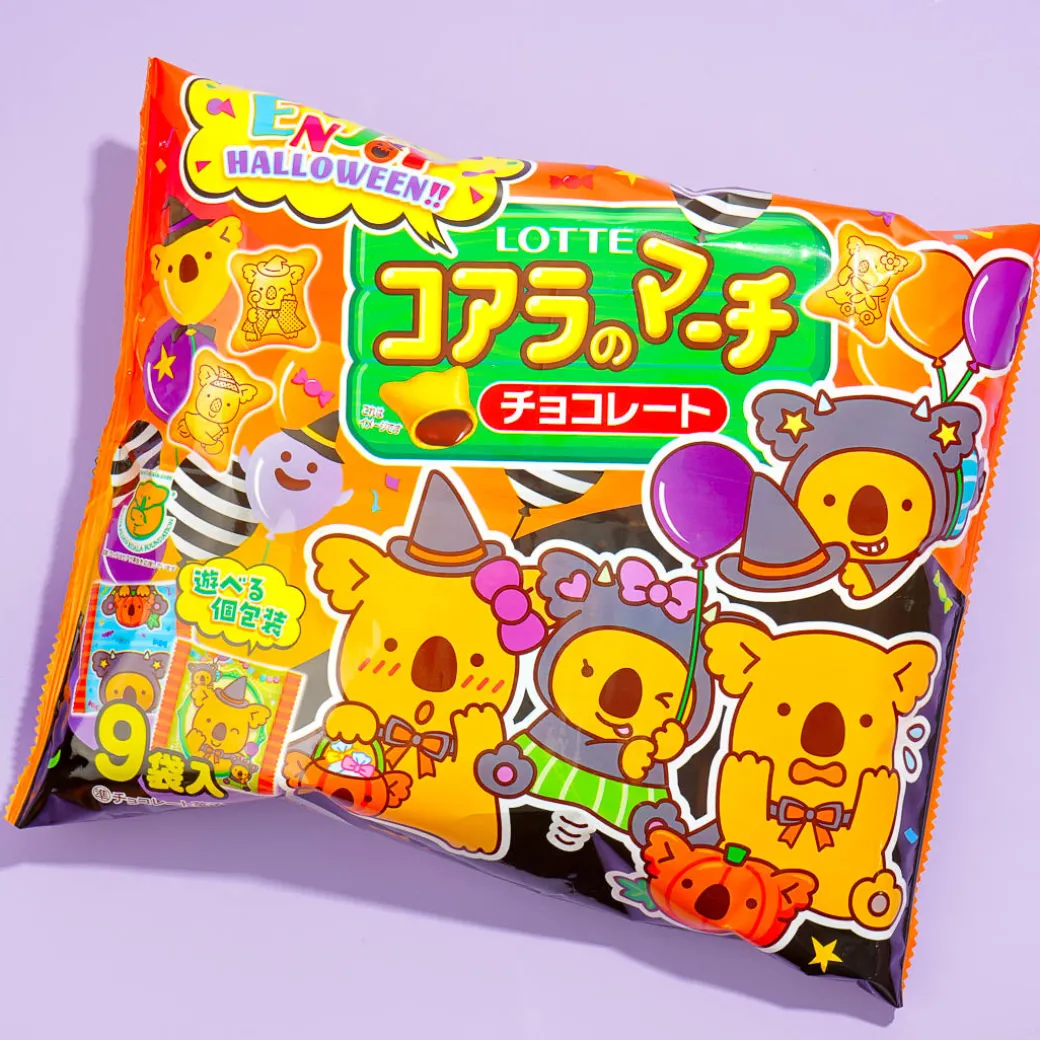 Lotte x Calbee Koala's March Halloween Cookies Share Pack