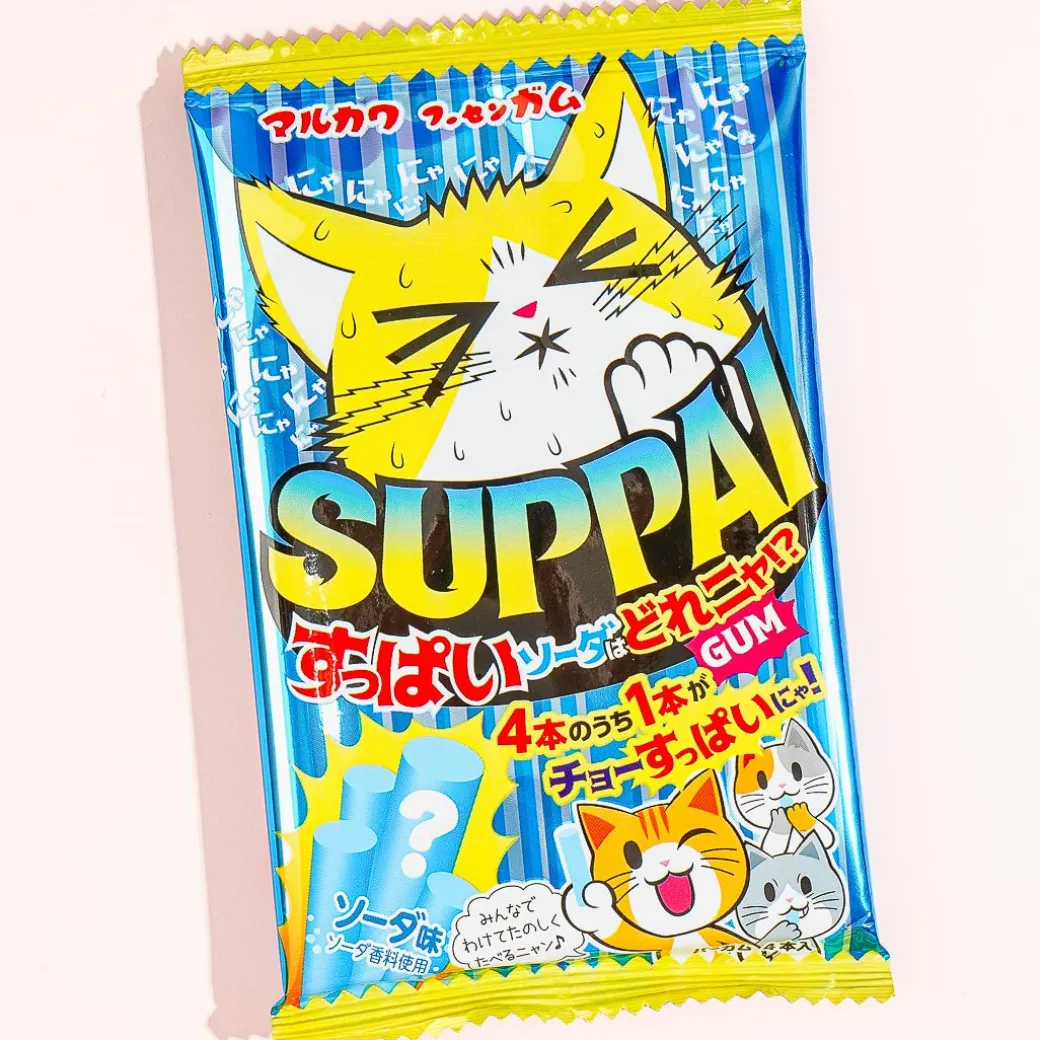 Marukawa Which One Is Suppai Sour Soda? Gum Pack