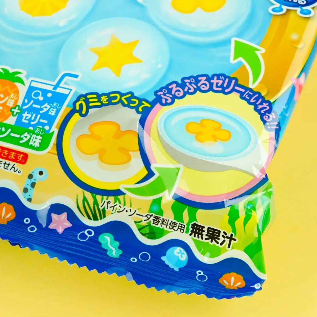 Meigum Puyoyon Jellyfish Aquarium Gummy DIY Candy Kit