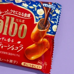 Meiji Galbo Chocolate Snacks - Milk Tea