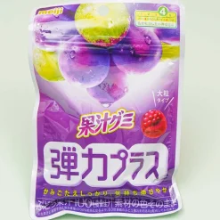 Meiji Kajyu Fruit Gummies Elastic Plus - Grape