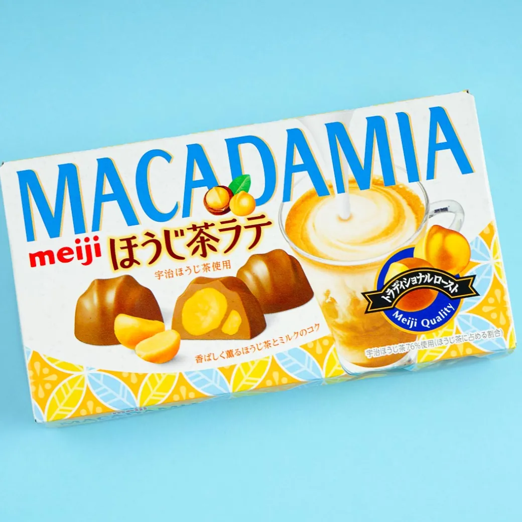 Meiji Macadamia Hojicha Latte Chocolate