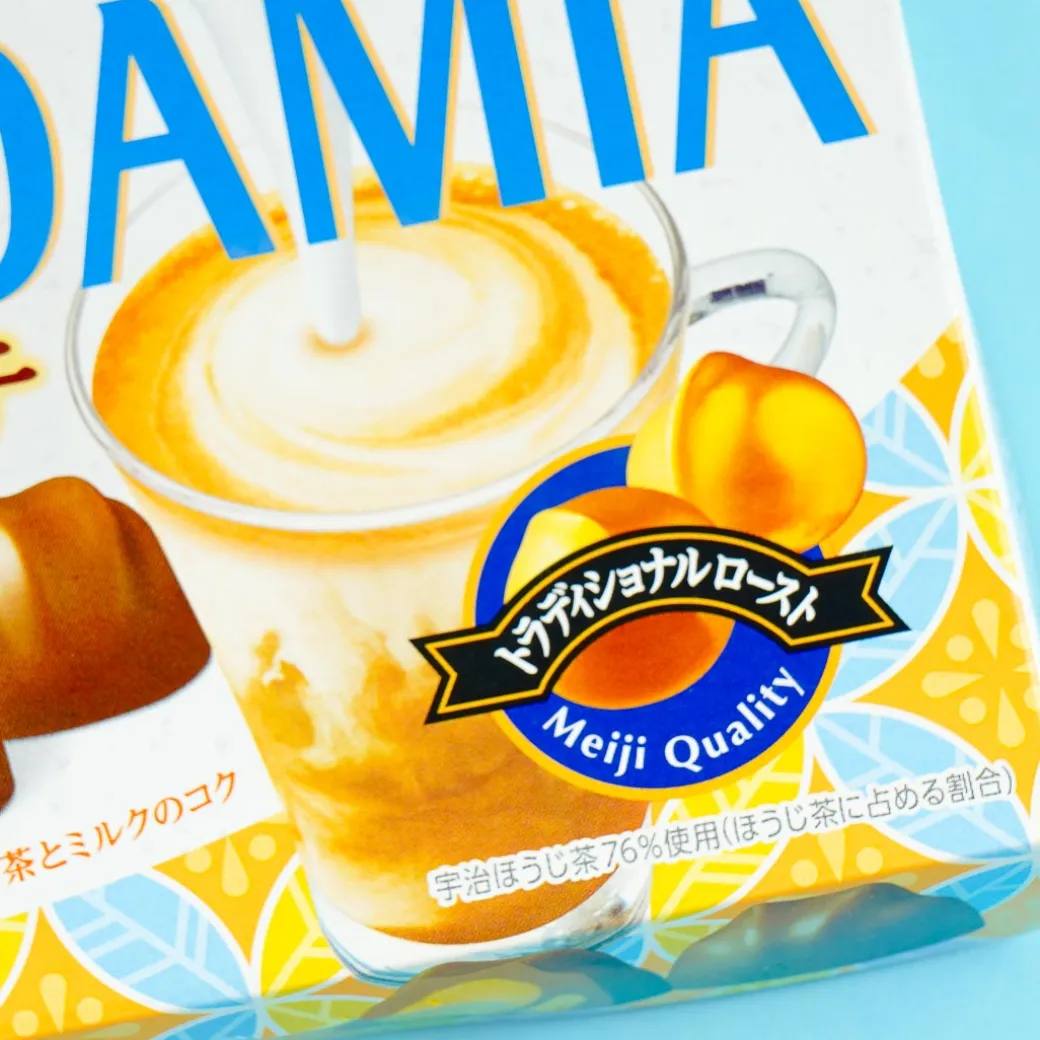 Meiji Macadamia Hojicha Latte Chocolate