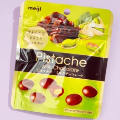 Meiji Pistache Milk Chocolate Coated Pistachios