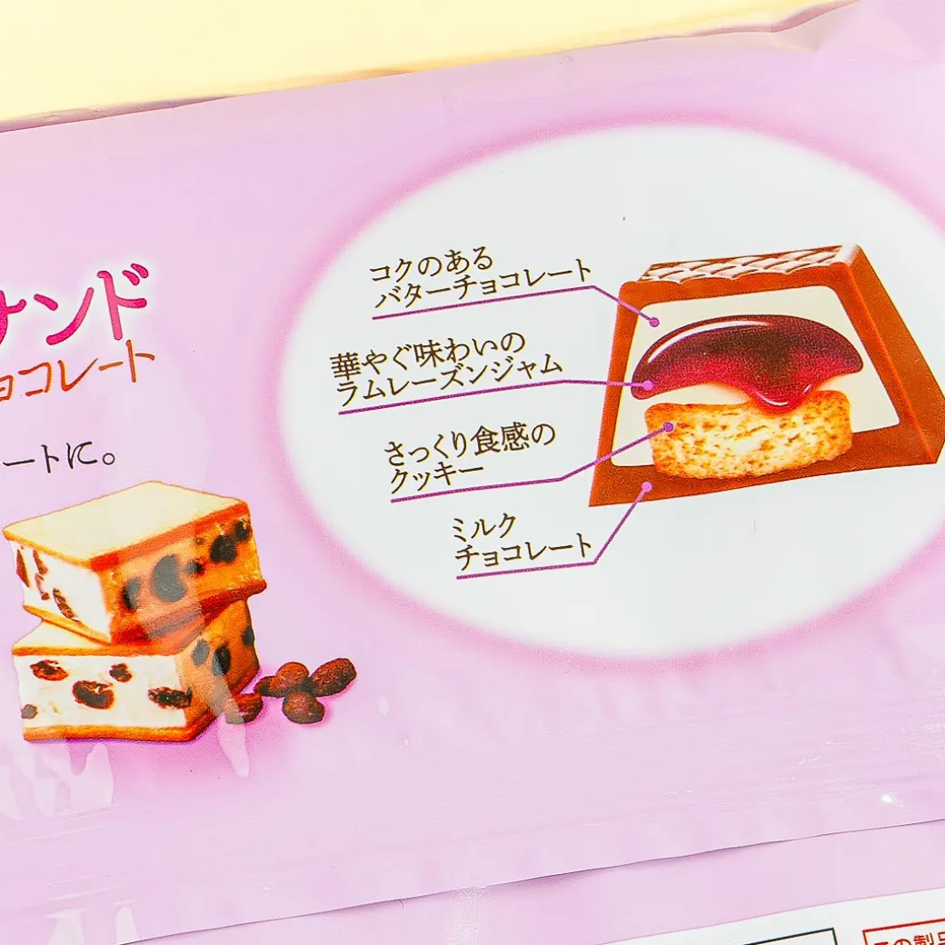 Meito Bite Patisserie Rum Raisin Butter Chocolate