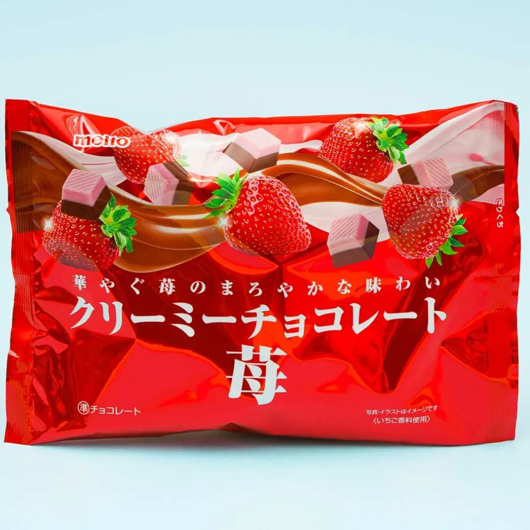 Meito Creamy Strawberry Chocolate