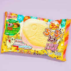 Meito Puku Puku Tai Fish Shaped Wafer - Strawberry Shortcake