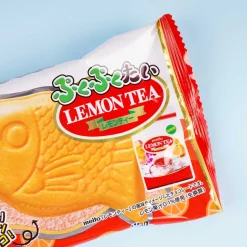 Meito Puku Puku Tai Fish Shaped Wafer - Lemon Tea