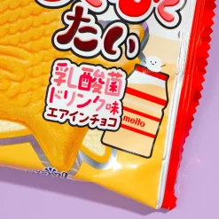 Meito Puku Puku Tai Fish Shaped Wafer - Lactic-Acid Drink