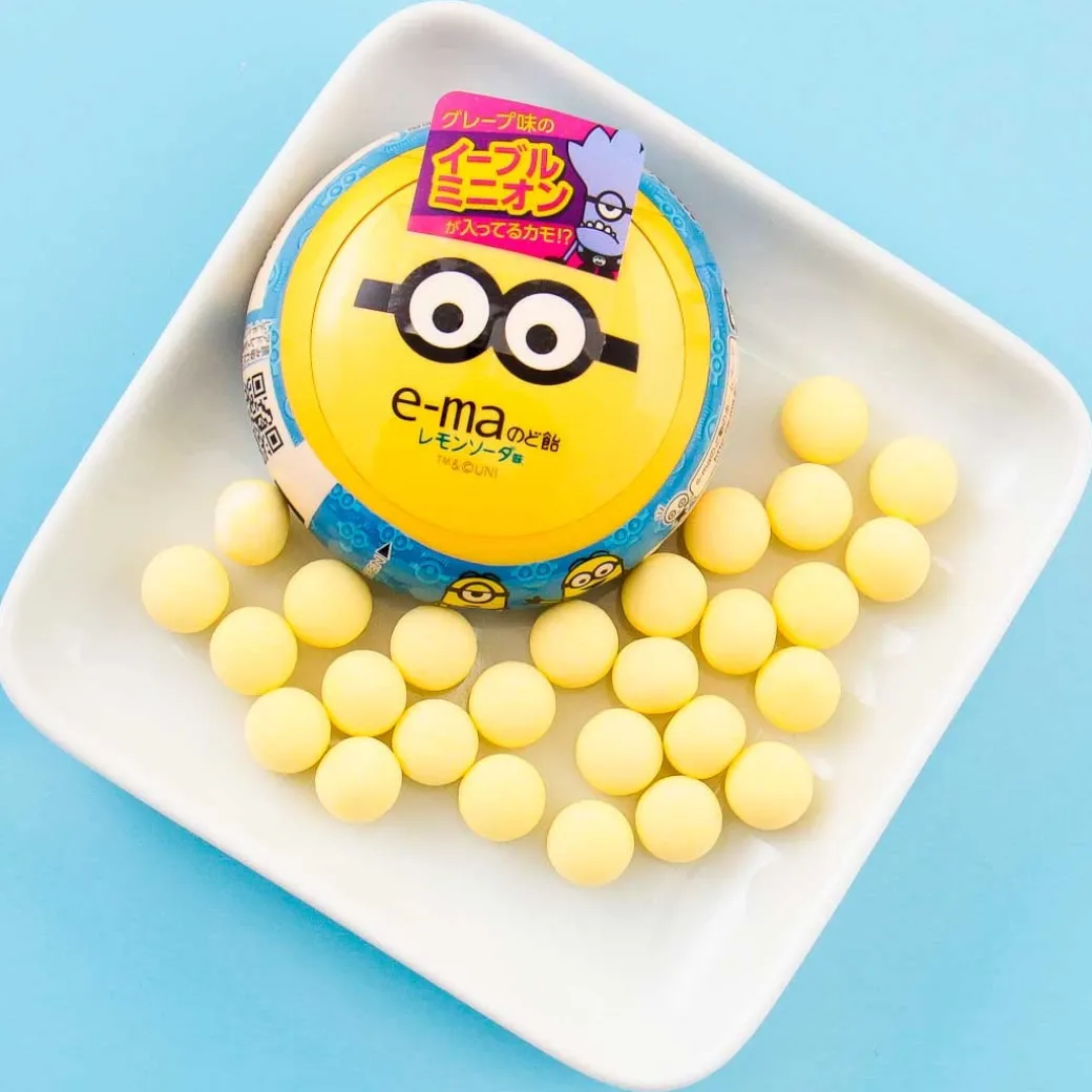 Minions e-ma Throat Candy - Lemon Soda & Grape