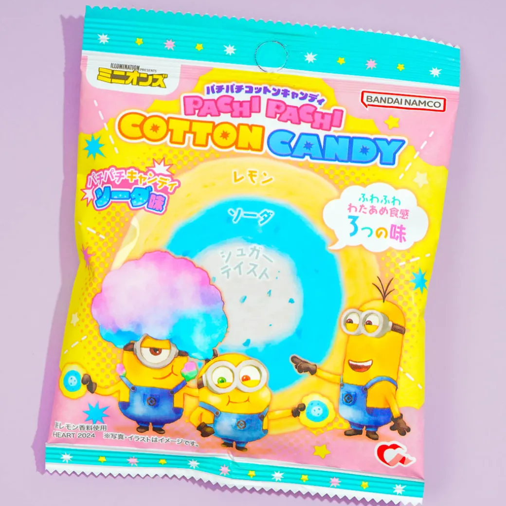 Minions Pachi Pachi Cotton Candy