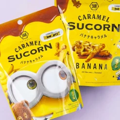 Minions Sucorn Corn Snacks - Banana Caramel