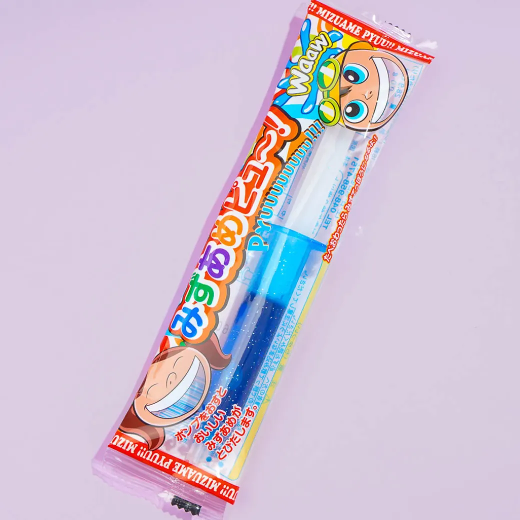 Mizudeppo Ame Mizuame Syringe-Type Candy