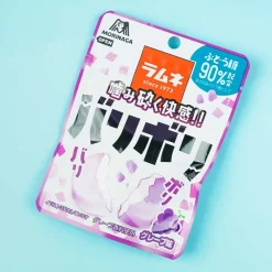 Morinaga Baribori Crunchy Ramune Candy - Grape