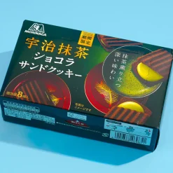 Morinaga Chocolate Sandwich Cookies - Uji Matcha