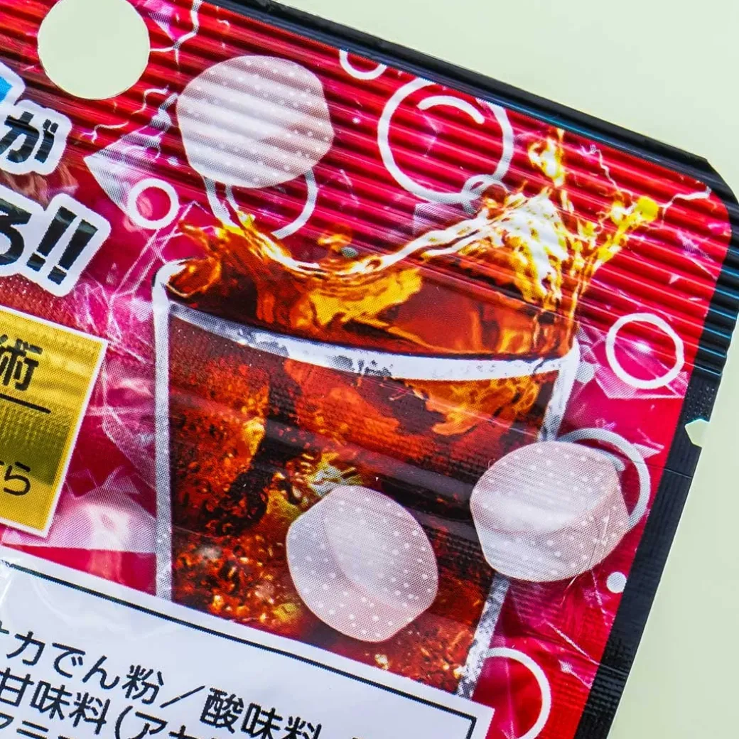 Morinaga Large Grain Ramune Candy - Strong Carbonated Shuwa Cola