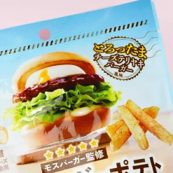 Mos Burger Potato Sticks Snack - Torottama Cheese Teriyaki Burger
