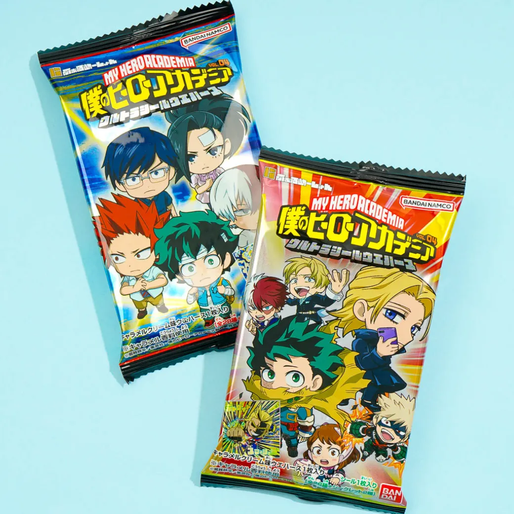 My Hero Academia Wafer With Sticker Vol. 4