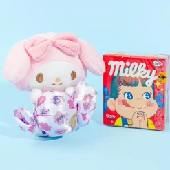 My Melody Candy Plush Charm & Milky Candy Set