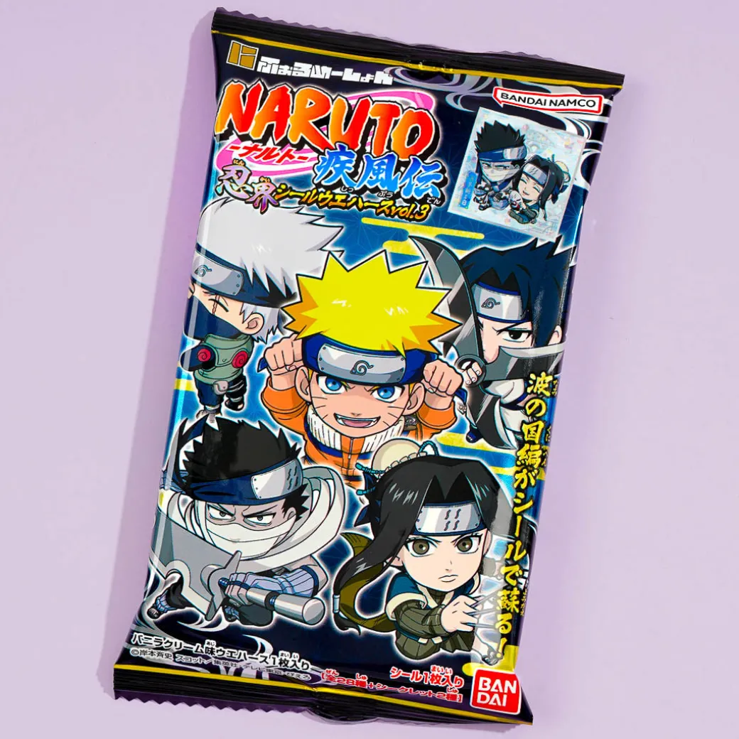 Naruto Shippuden Ninja World Niformation Wafer & Sticker 3