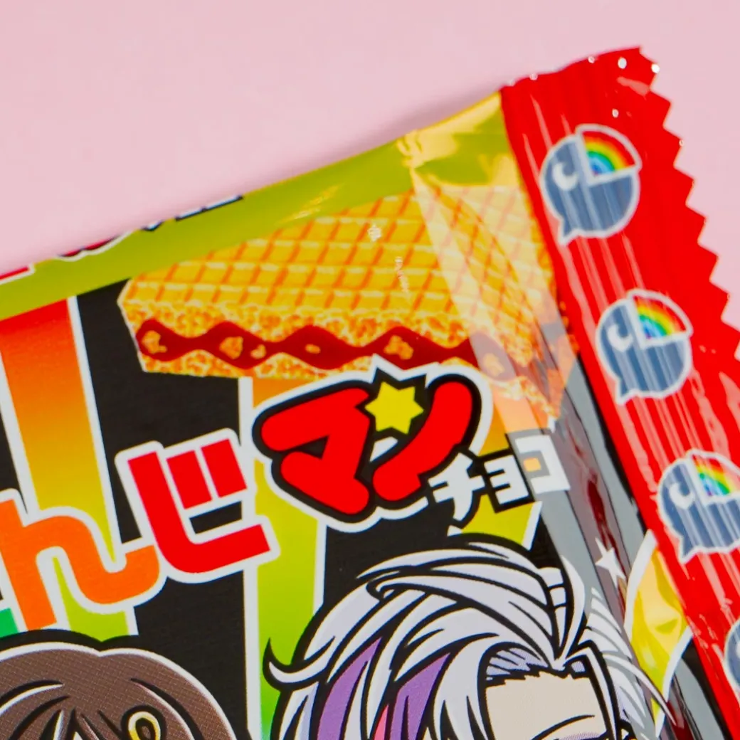 NIJISANJI x Bikkuriman Choco Wafer With Sticker