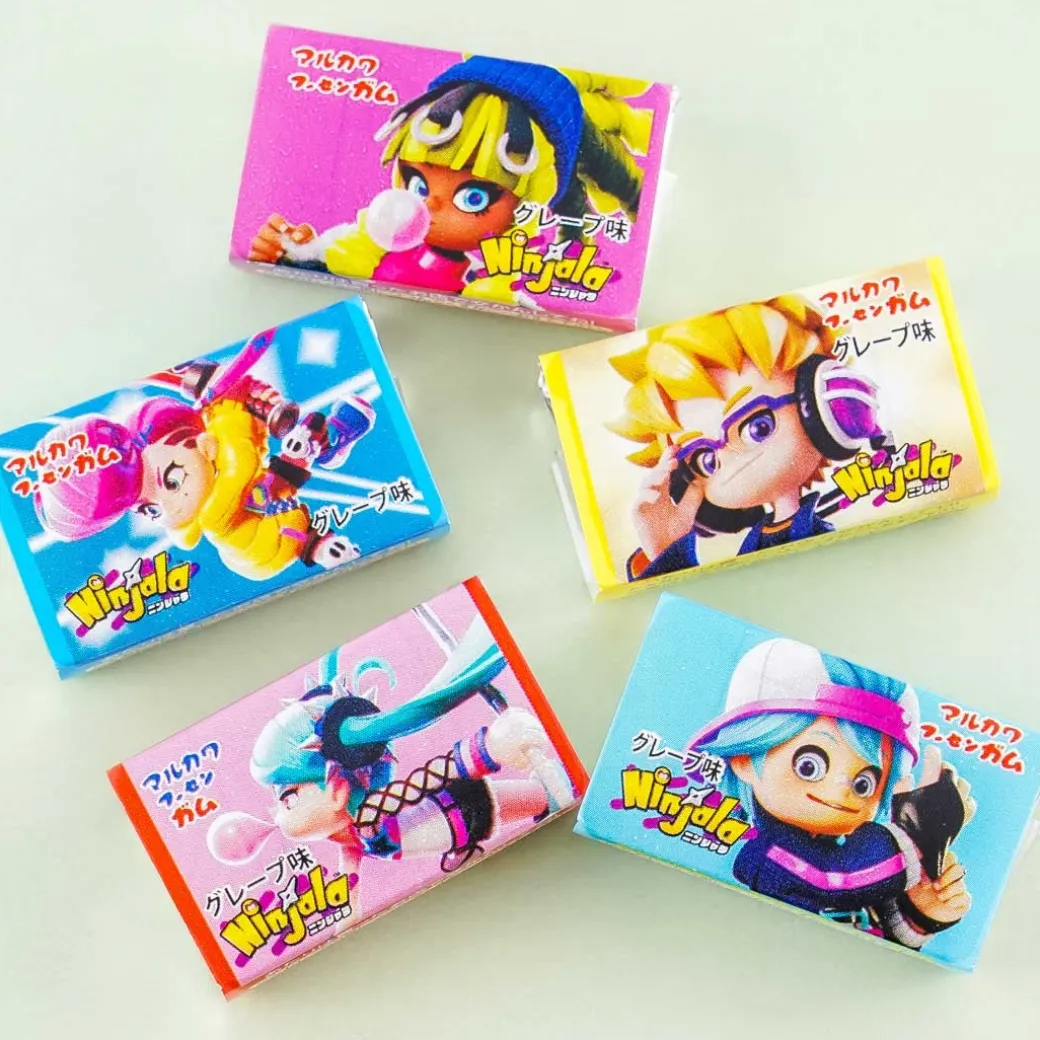 Ninjala Chewing Gum Set - 5pcs