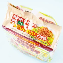Nissin Chicken Ramen Lettuce Salad With Rich Cheese Sauce Pack