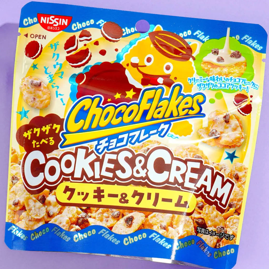 Nissin Choco Flakes - Cookies & Cream