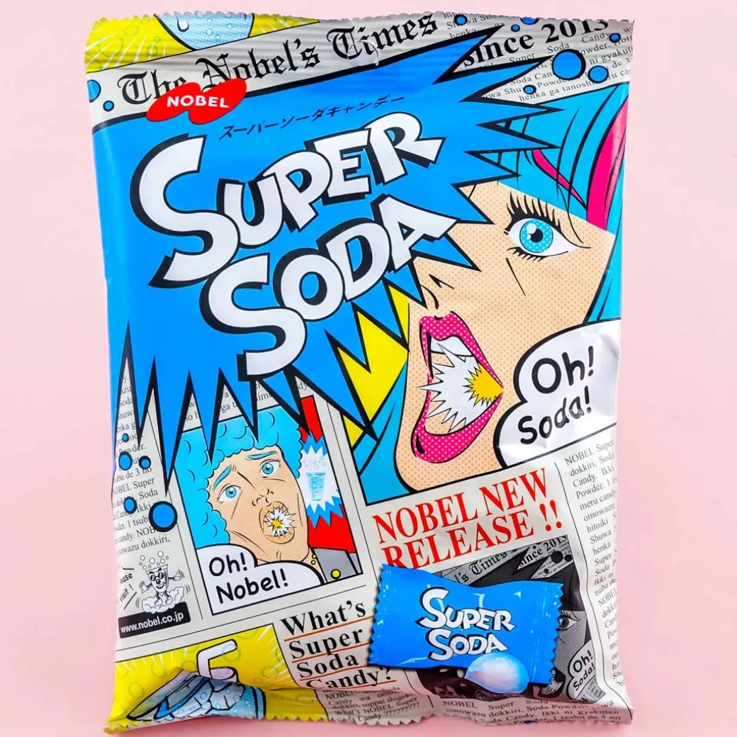 Nobel Super Soda Sour Candy