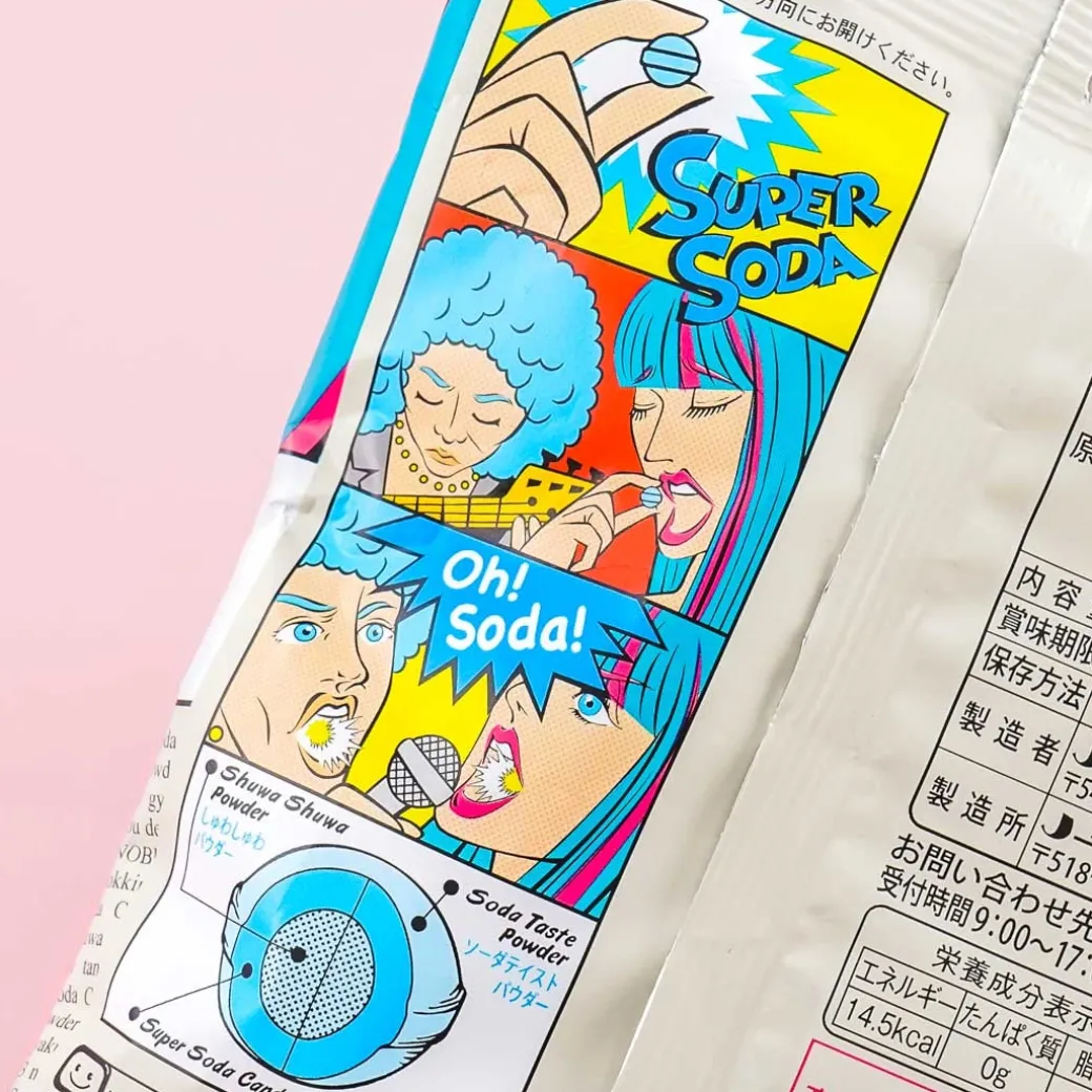 Nobel Super Soda Sour Candy