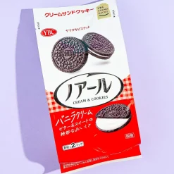 Noir Black Cocoa Cookie Sandwiches Stand Pack