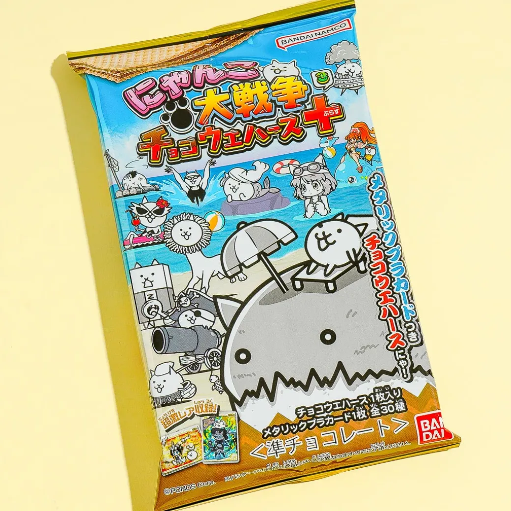 Nyanko Great War Choco Wafer With Card