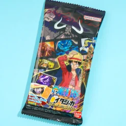 One Piece Metallic Card With Senbei
