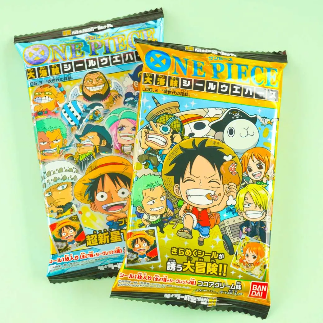 One Piece Niformation Great Pirate Seal Log.3 Wafer & Seal Sticker