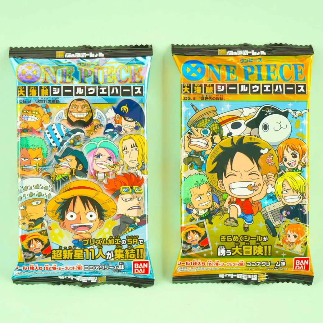 One Piece Niformation Great Pirate Seal Log.3 Wafer & Seal Sticker