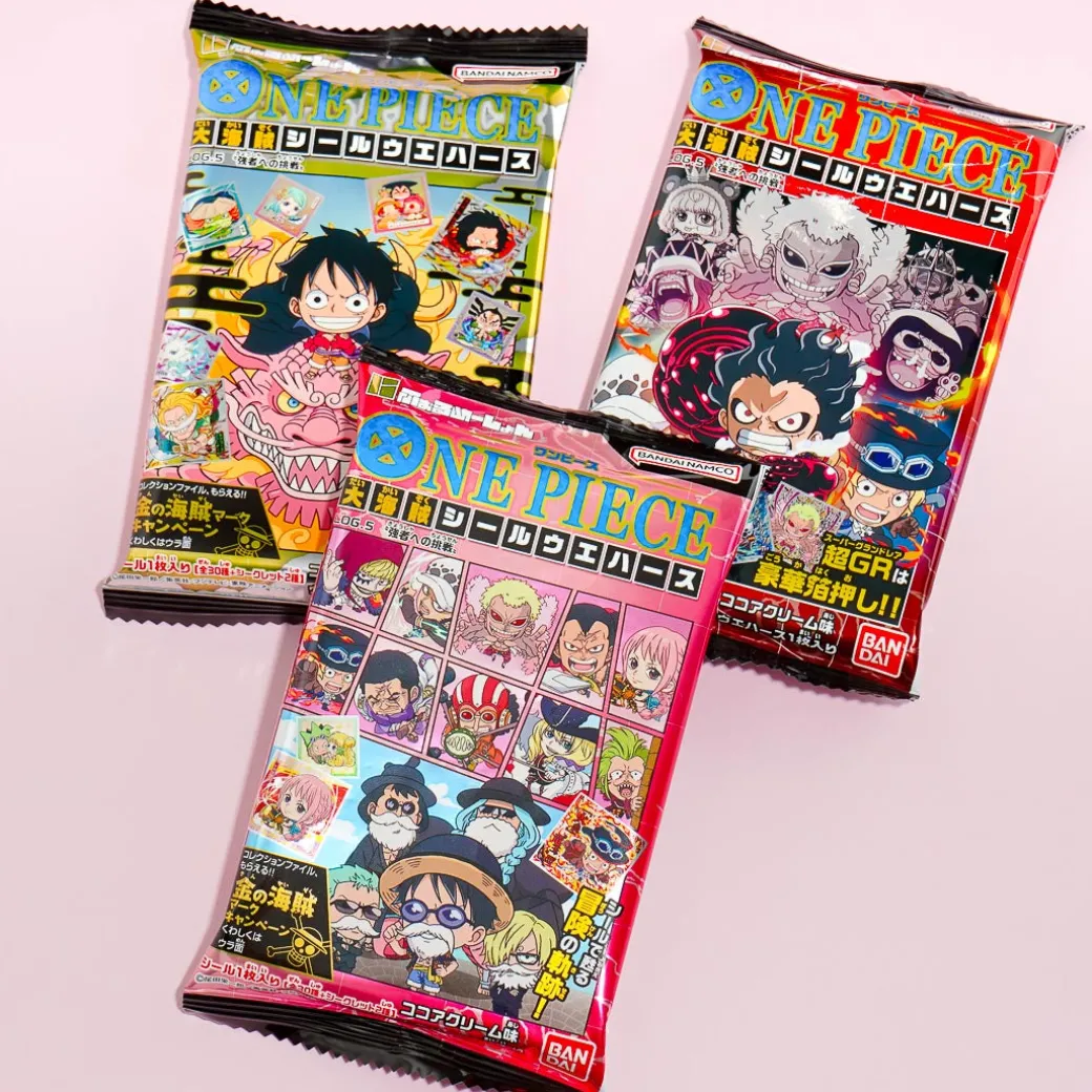 One Piece Niformation Great Pirate Seal Log.5 Wafer & Seal Sticker