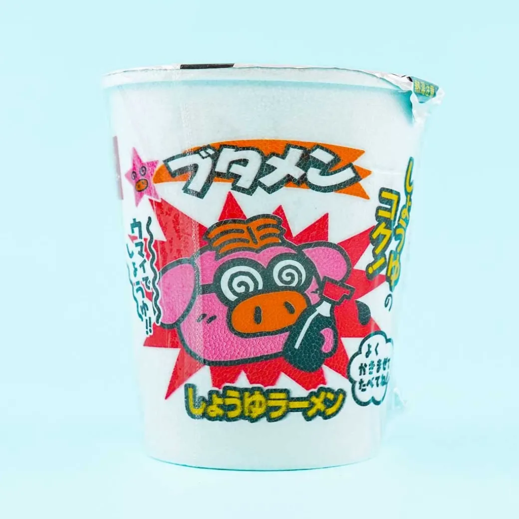 Oyatsu Butamen Instant Ramen Noodles - Shoyu