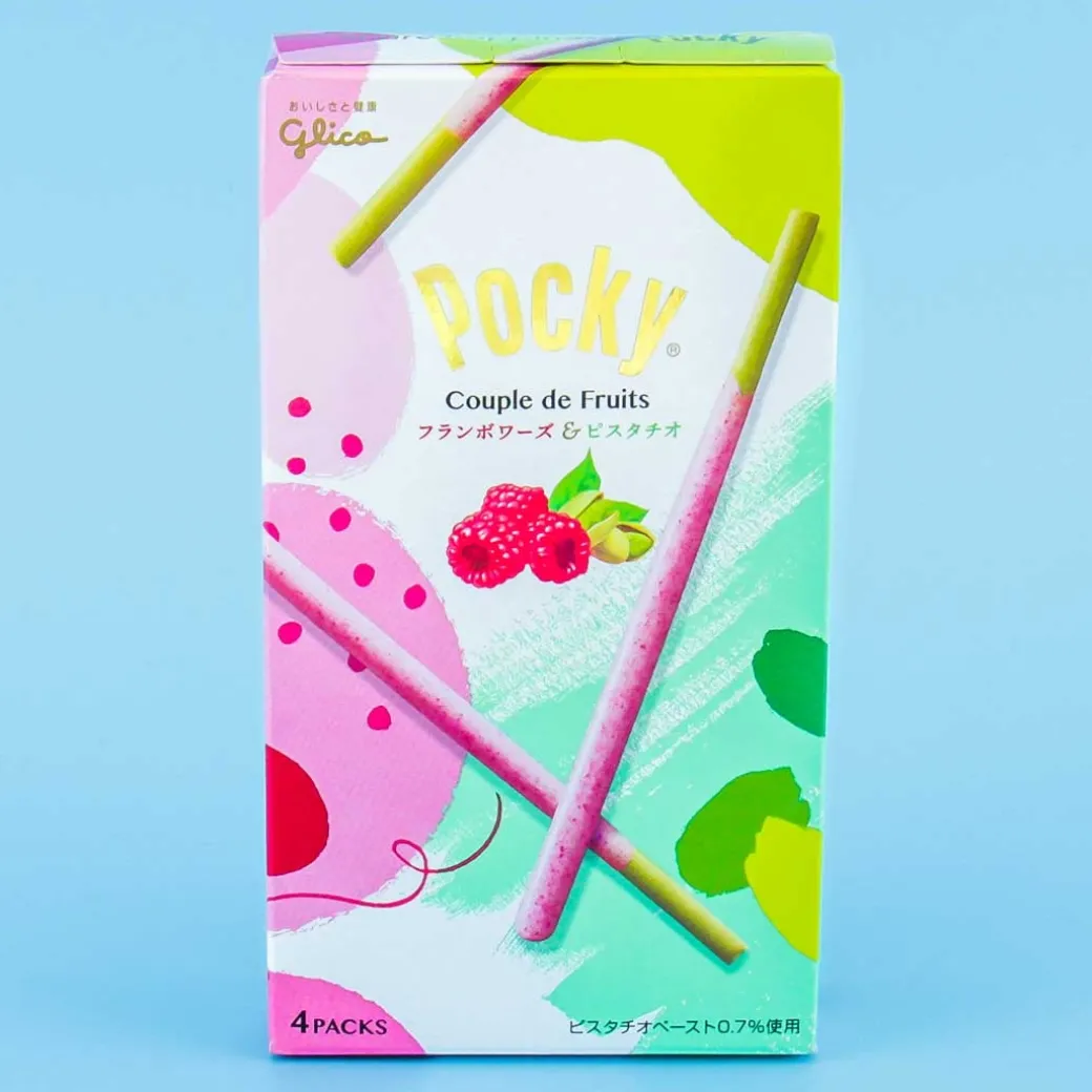 Pocky Biscuit Sticks - Couple De Fruits Framboise & Pistachio