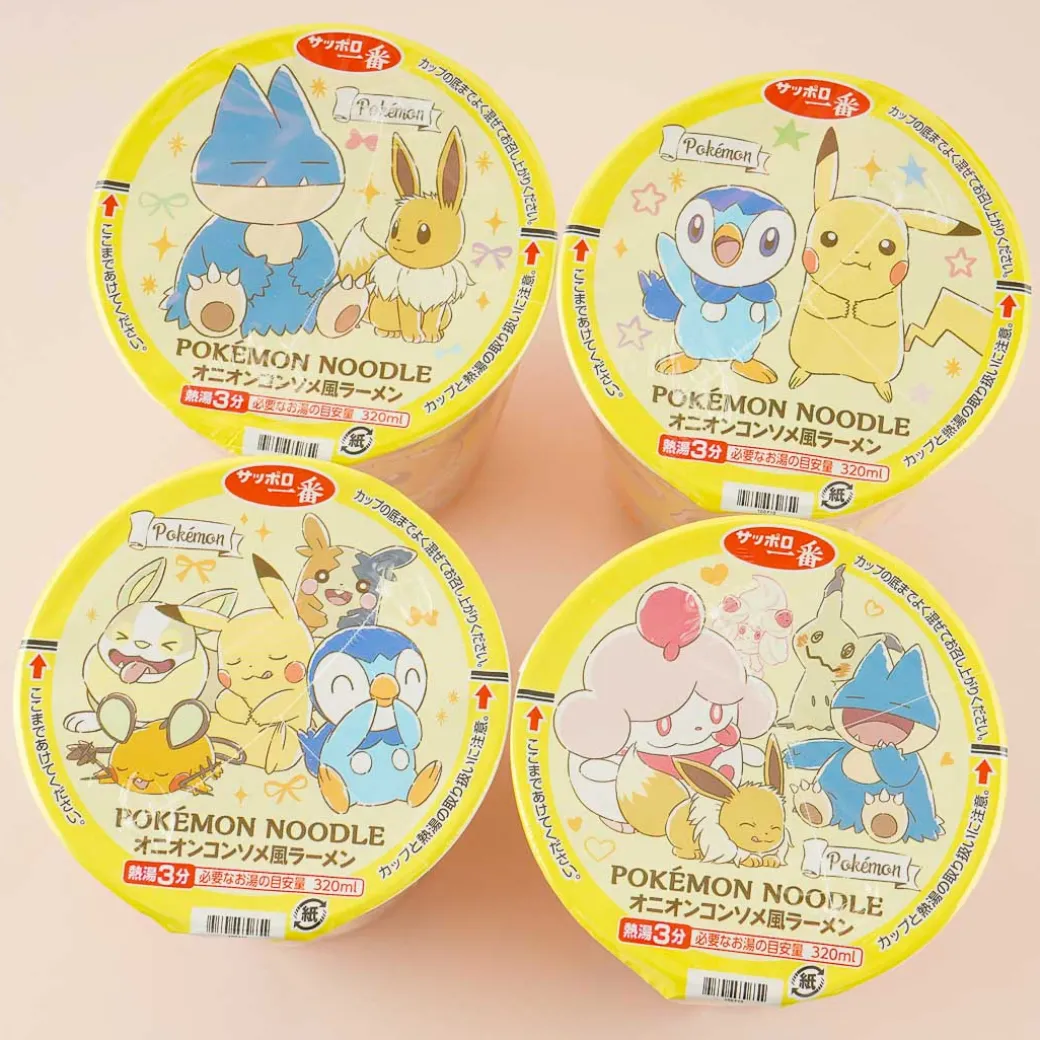 Pokemon Noodle Onion Consommé Ramen