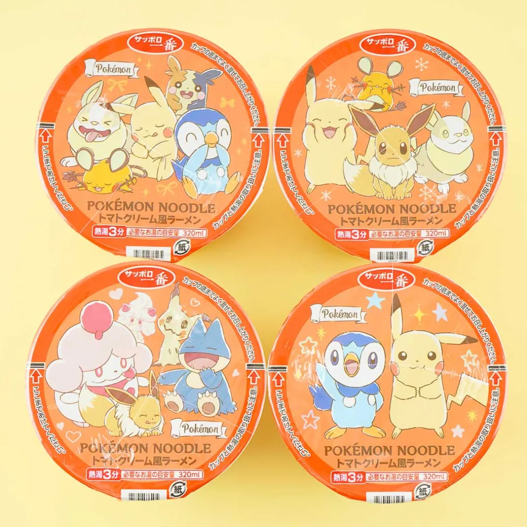 Pokemon Noodle Tomato Cream Ramen