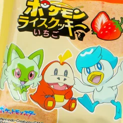 Pokemon Rice Cookies - Strawberry