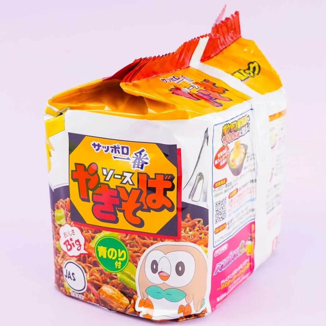 Pokemon Sapporo Ichiban Noodle Pack - Sauce Yakisoba