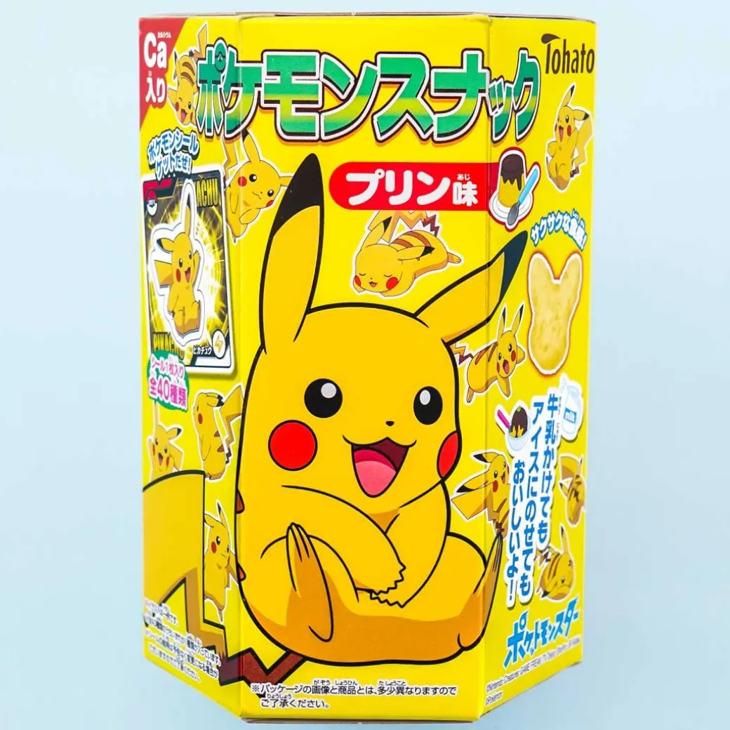 Pokémon Corn Puff Snacks - Pudding