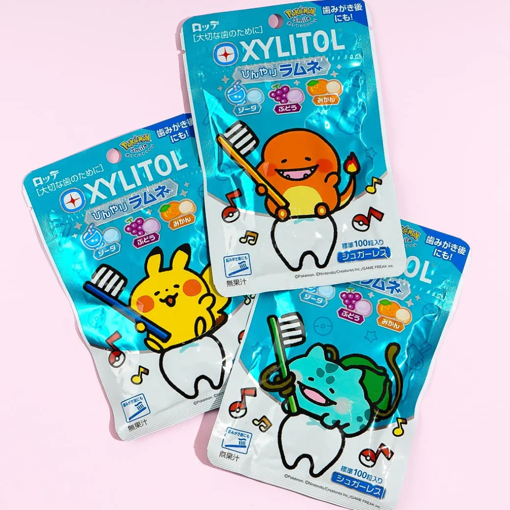 Pokémon Doodle Xylitol Ramune Candy