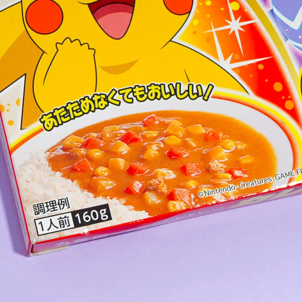 Pokémon Instant Pork & Sweet Corn Curry