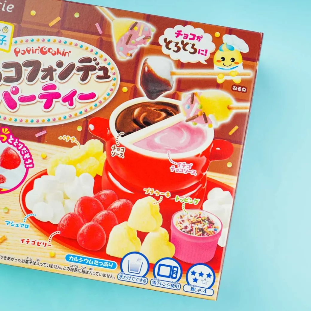 Popin' Cookin' Chocolate Fondue Party DIY Candy