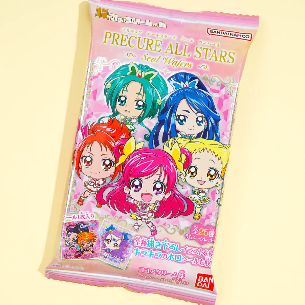 PreCure All Stars Niformation Cocoa Wafer With Sticker