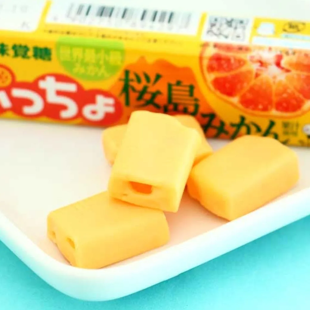 Puccho Chewy Candy - Sakurajima Komikan Mandarin Orange