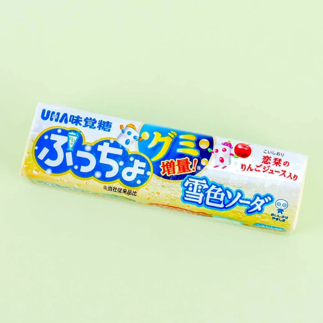 Puccho Chewy Candy - White Soda Apple