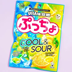 Puccho Cool & Sour Chewy Candy Pack - Muscat & Lemon